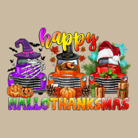 Happy Hallothanksmas Truck Long Sleeve Tee | Teevron