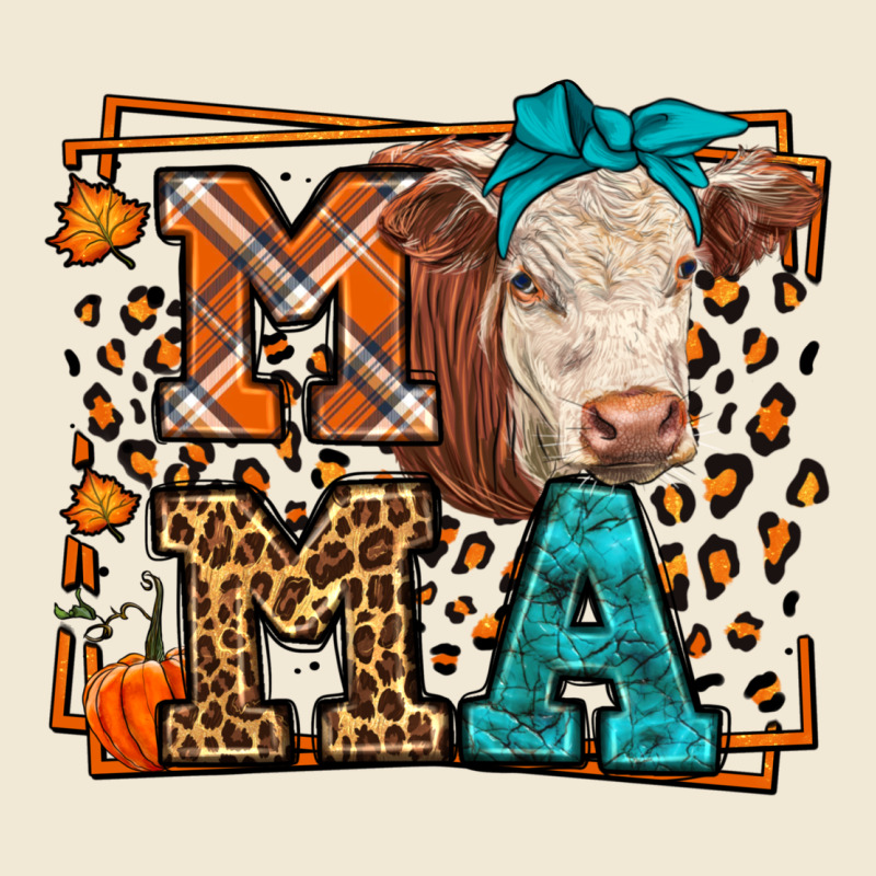 Western Fall Cow Mama Ladies Tee by LillyAllenDesigns | Teevron