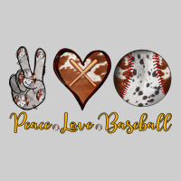 Peace Love Baseball Premium Tee | Teevron