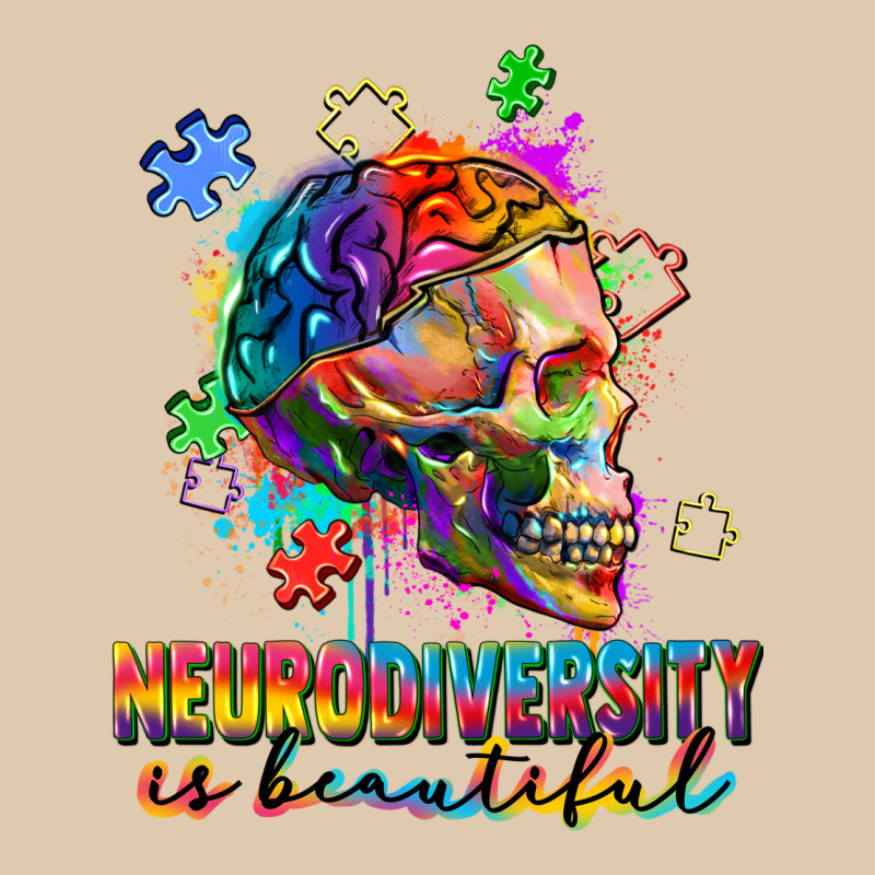 Neurodiversity Is Beautiful Heavyweight Sweatshirt by FaDigitalArtStudio | Teevron