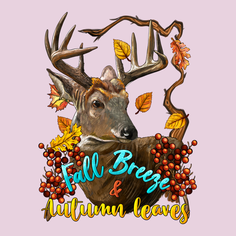 Fall Breeze And Autumn Leaves Deer Ladies Tee by LillyAllenDesigns | Teevron