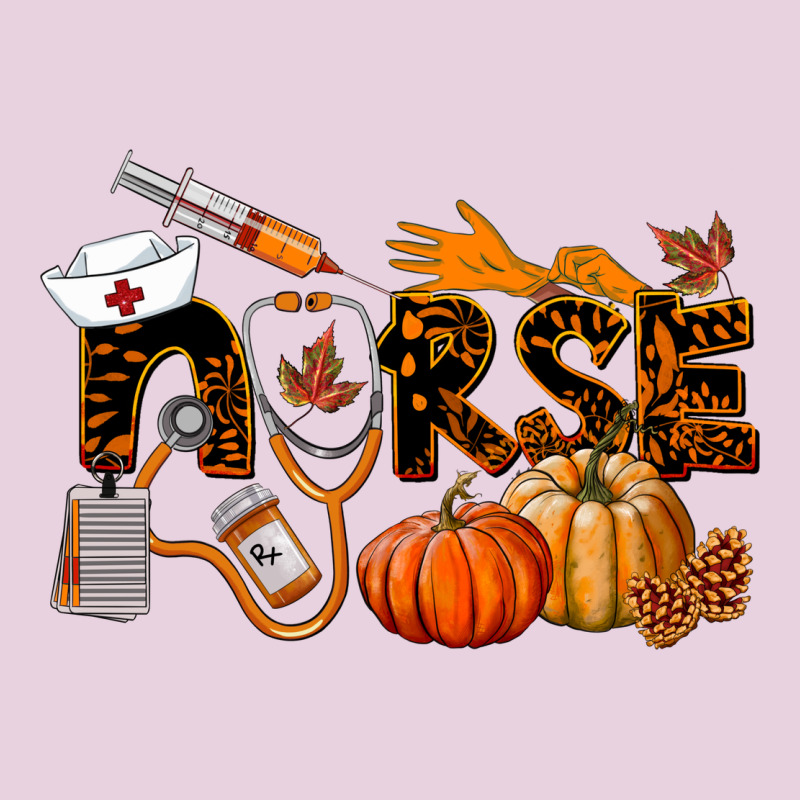 Fall Nurse Ladies Tee by LillyAllenDesigns | Teevron