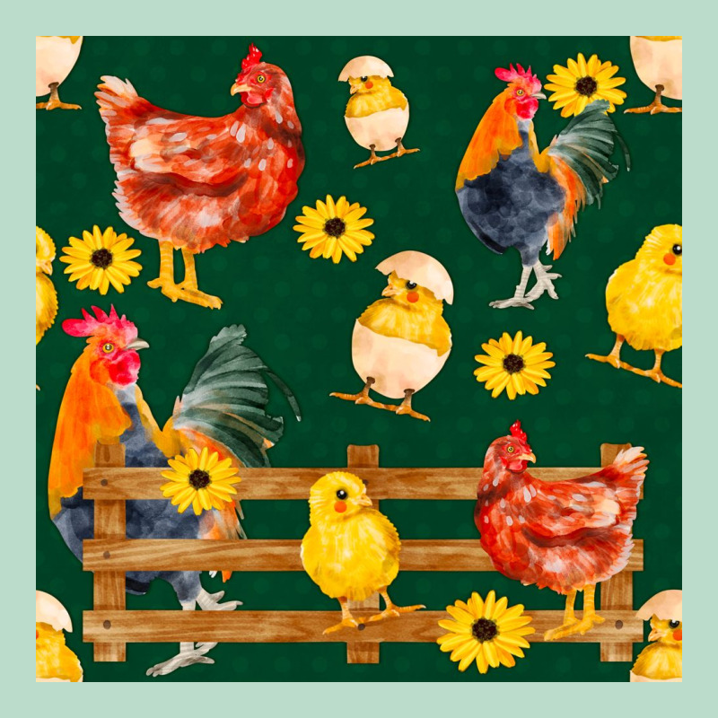Farm Life Seamless Pattern Premium Hoodie by FaDigitalArtStudio | Teevron