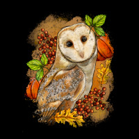 Fall Owl Ladies Tee | Teevron
