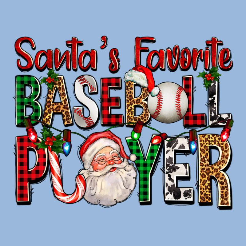 Santa's Favorite Baseball Player For Christmas Premium Hoodie by FaDigitalArtStudio | Teevron