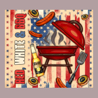 Red White And Bbq Usa Flag Vintage Hoodie | Teevron