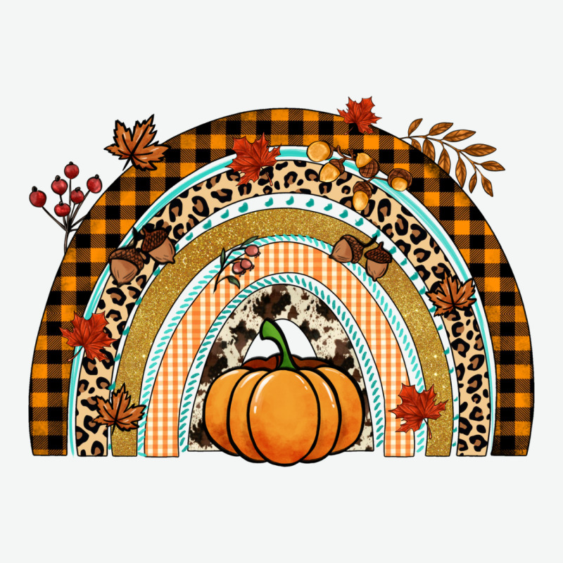 Fall Rainbow Pumpkin Urban Heavy Tee by NancyCooperArtShop | Teevron