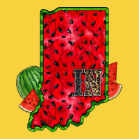 Indiana Watermelon Premium Sweatshirt | Teevron