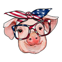 american flag with pig | Teevron