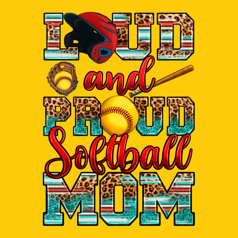 Loud And Proud Softball Mom Premium Hoodie by RanaPortraitStore | Teevron