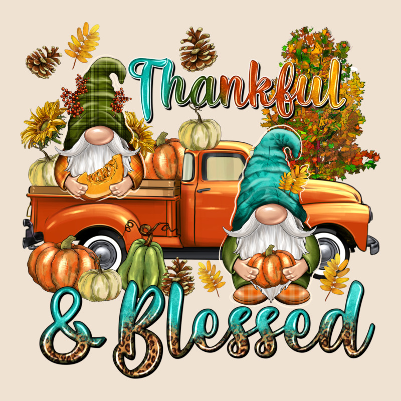 Fall Thankful And Blessed Urban Heavy Tee by NancyCooperArtShop | Teevron