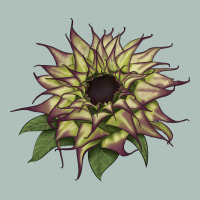Sun   Fill Purple Sunflower Heavyweight Hoodie | Teevron