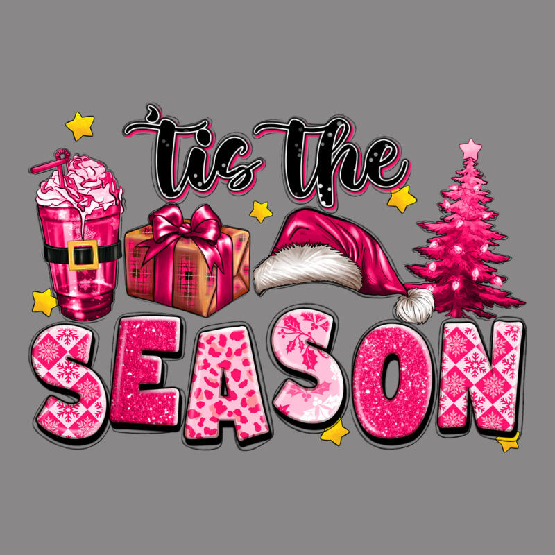 Pink 'tis The Season Christmas Vintage Tee by texasbilliewilder | Teevron