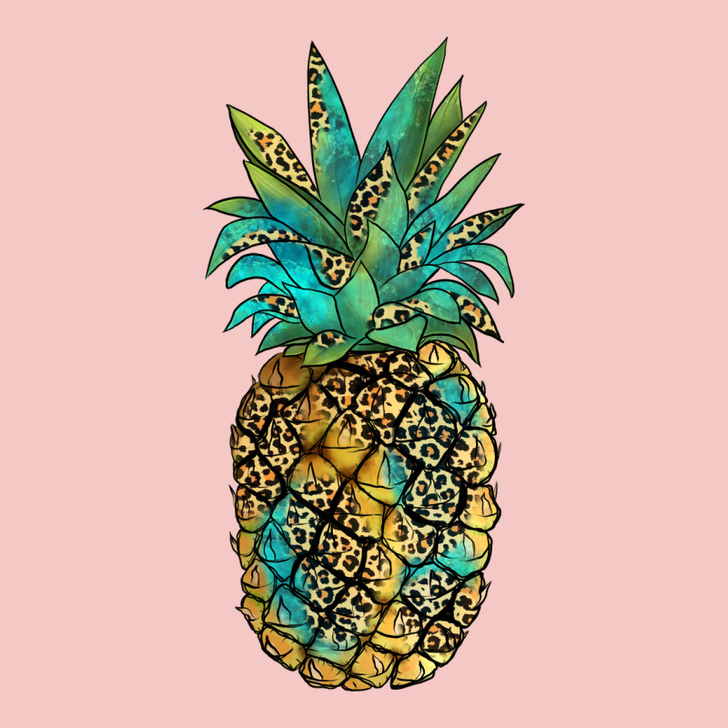 Leopar Turquoise Pineapple Urban Heavy Tee by JahusDesignShop | Teevron
