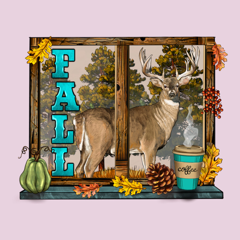 White Tailed Buck Fall Ladies Tee by LillyAllenDesigns | Teevron