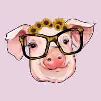Sunflowers With Pig Classic Tee | Teevron