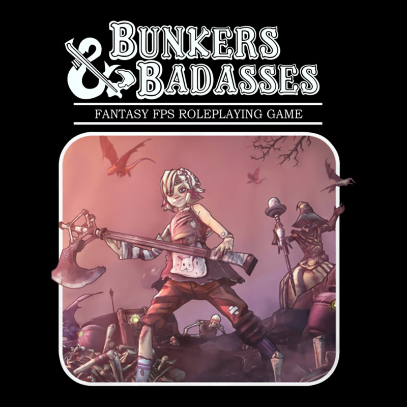 Bunkers Badasses Fantasy Fps Roleplaying Game Heavyweight Sweatshirt by lanVoArt | Teevron
