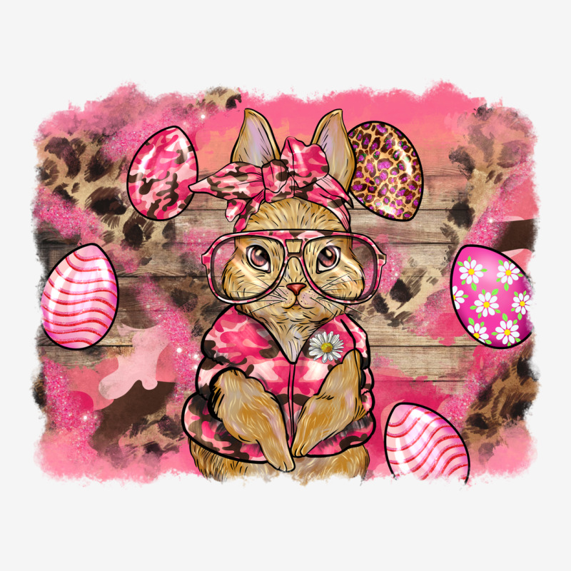 Pink Camouflage Bunny Background Urban Hoodie by BarkalooDesign | Teevron