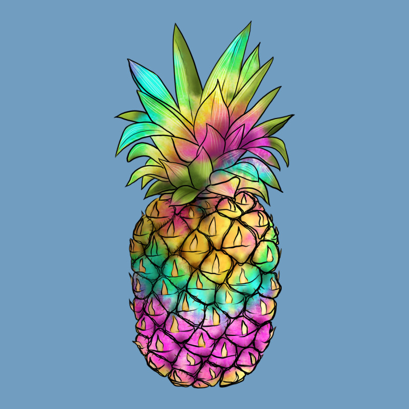 Tie Dye Pineapple Urban Heavy Tee by JahusDesignShop | Teevron