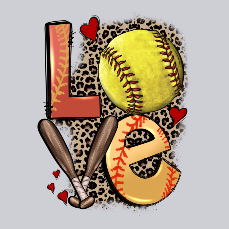 Love Softball Heavyweight Sweatshirt by FaDigitalArtStudio | Teevron