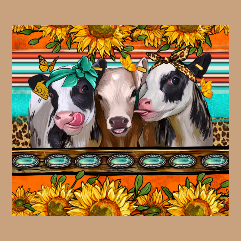 Heifers And Sunflowers Vintage Tee by Jasminsmagicworld | Teevron