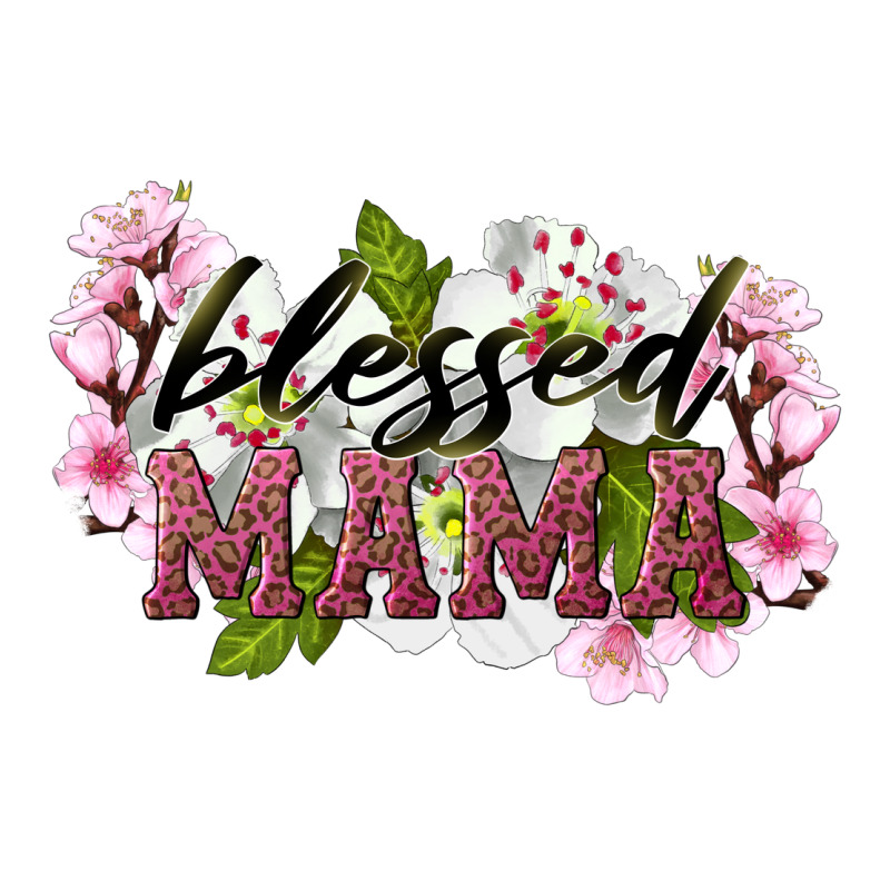 Blessed Mama Ladies Tee by LillyAllenDesigns | Teevron