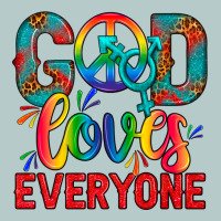 Lgbtq+ God Loves Everyone Heavy Core Tee | Teevron