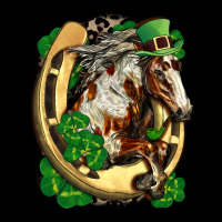 Horse With Horseshoe St Patricks Day Heavyweight Sweatshirt | Teevron