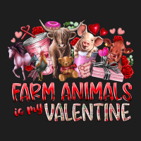 Farm Animals Is My Valentine Heavyweight Hoodie | Teevron