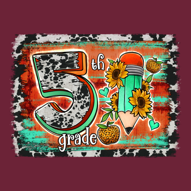 Western Back To School 5th Grade 2 Long Sleeve Tee by Jasminsmagicworld | Teevron