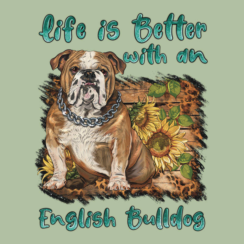 Life Is Better With A English Bulldog Urban Hoodie by BarkalooDesign | Teevron