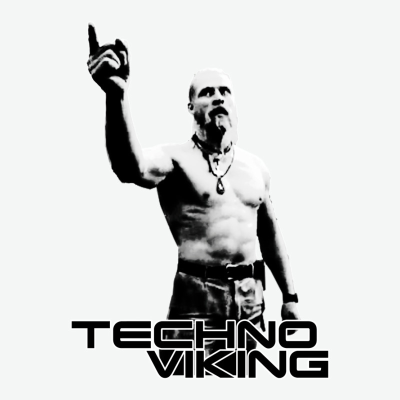 Techno Viking Urban Heavy Tee by lanVoArt | Teevron