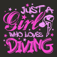 Funny Springboard Diving Quote Diver Gift For Love Girl Heavy Core Tee | Teevron