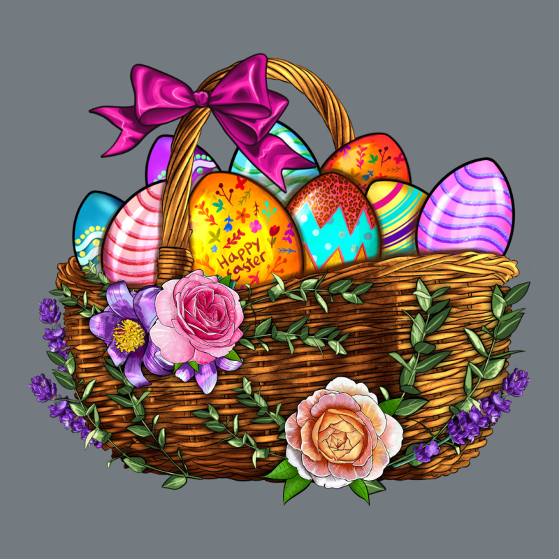Easter Eggs Hamper Heavyweight Sweatshirt by BundleAndBundleShop | Teevron