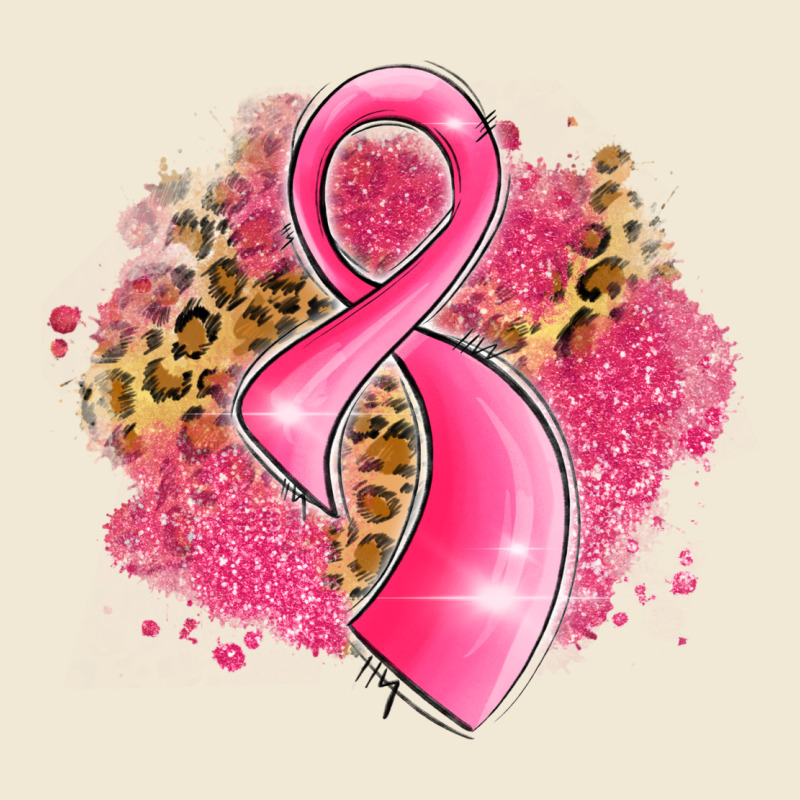 Breast Cancer Awareness Ribbon With Glitter Pink L Premium Tee by LillyAllenDesigns | Teevron