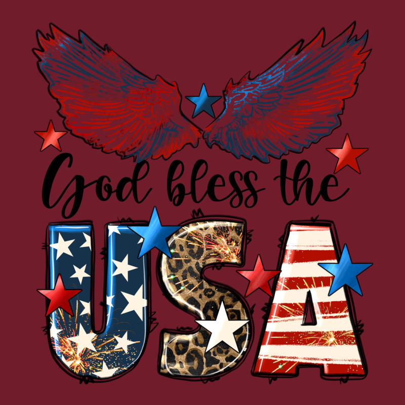 Western God Bless The Usa 4th Of July Zipper Hoodie by LillyAllenDesigns | Teevron