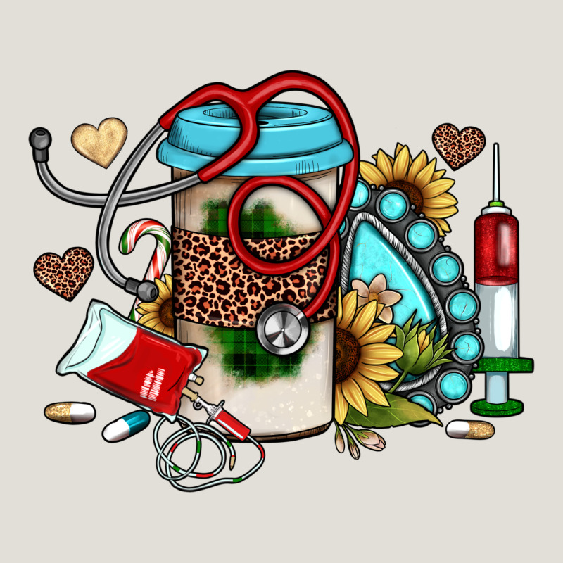 Christmas Sunflower Gemstone Nurse Heavy Core Tee by JahusDesignShop | Teevron