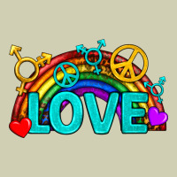 Western Lgbtq+ Love Rainbow Heavy Core Tee | Teevron