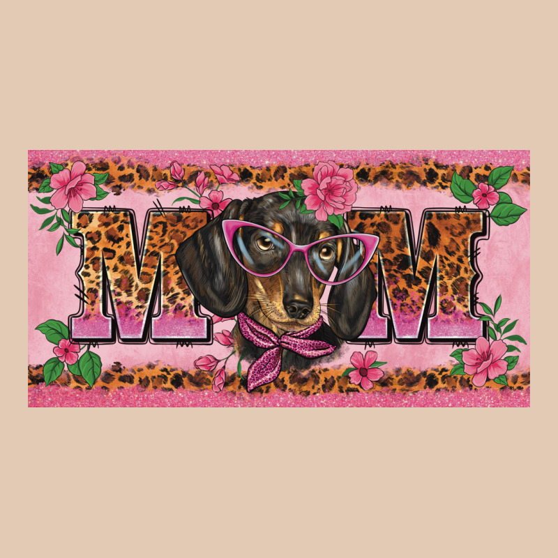 Danchshund Mom License Plate Template Urban Hoodie by BarkalooDesign | Teevron