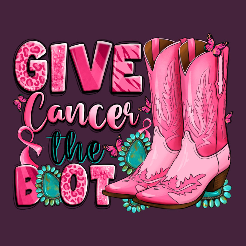 Give Cancer The Boot Premium Tee by LillyAllenDesigns | Teevron