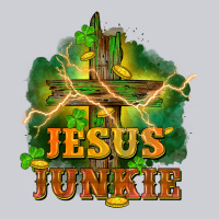 Jesus Junkie St. Patricks Day Heavyweight Sweatshirt | Teevron