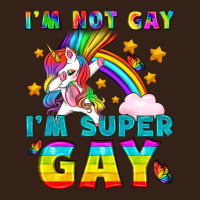 Lgbtq I'm Not Gay I'm Super Gay Heavy Core Tee | Teevron