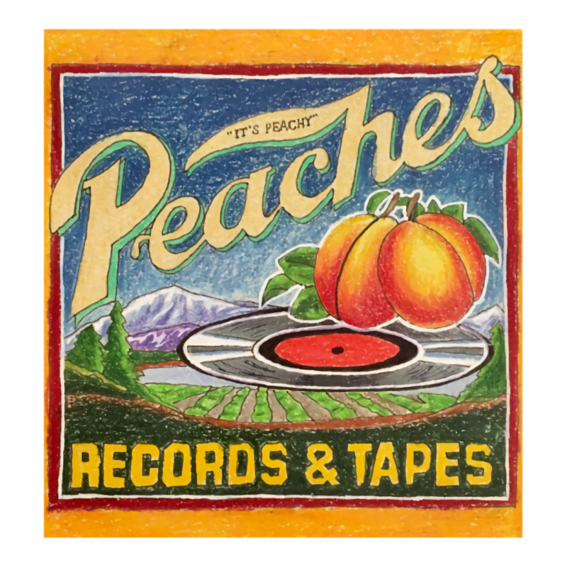 Peaches Records And Tapes Premium Tee by lanVoArt | Teevron