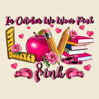 In October We Wear Pink Teacher Premium Tee | Teevron