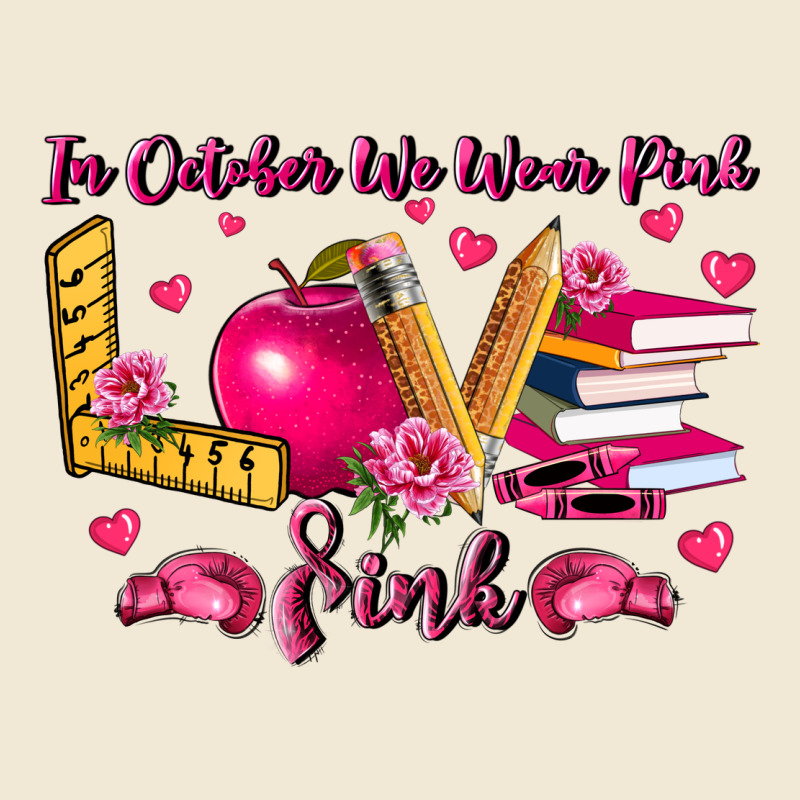 In October We Wear Pink Teacher Premium Tee by LillyAllenDesigns | Teevron