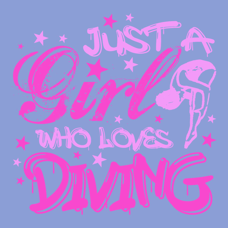 Funny Springboard Diving Quote Diver Gift For Love Girl Long Sleeve Tee by lanVoArt | Teevron