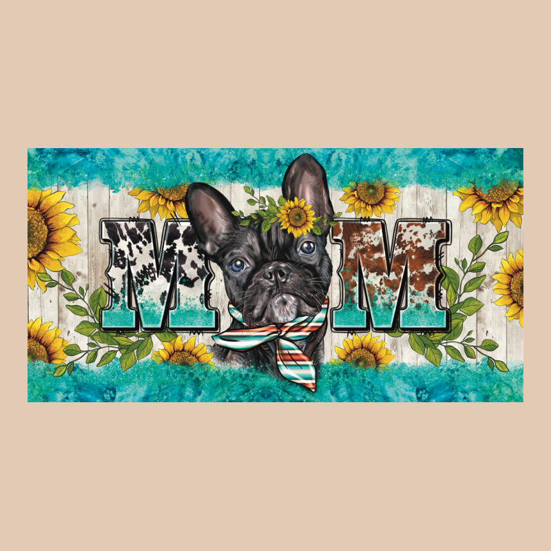 French Bulldog Mom License Plate Template Urban Hoodie by BarkalooDesign | Teevron