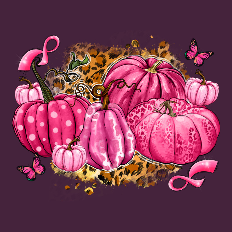 Breast Cancer Awareness Pink Pumpkins Premium Tee by LillyAllenDesigns | Teevron