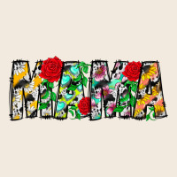 Floral Animal Print Mama Zipper Hoodie | Teevron