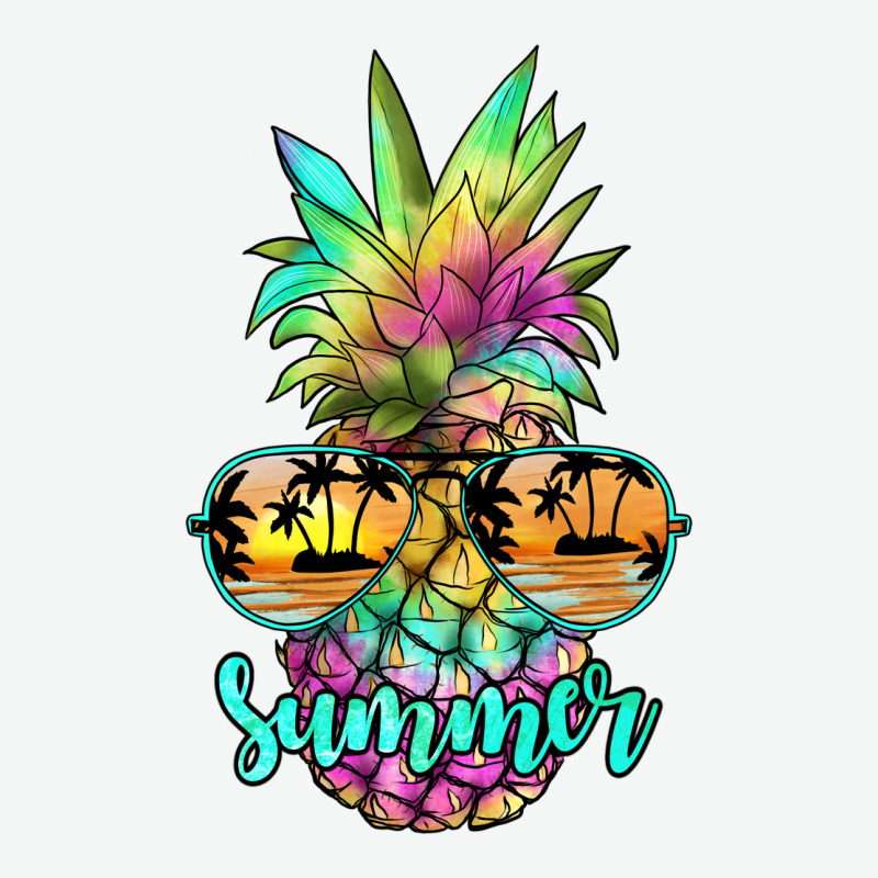 Tie Dye Pineapple, Summer Urban Heavy Tee by JahusDesignShop | Teevron
